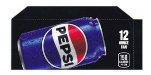 Pepsi Cola small size 12 oz can flavor strip (NEW) (minimum order 3)