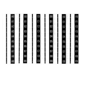 National Vendors 147 snack machine item tags