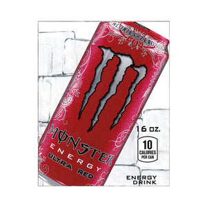 Market Place Machines Monster Energy Ultra Red Strips