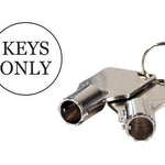 2 Keys for Tubular Plug locks for vending machines key code #1452 (NEW)
