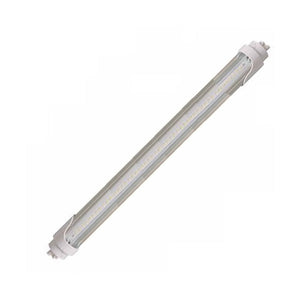 LED Tube Light, 24" Clear Lens, Rotating Ends (Minimum order 3)