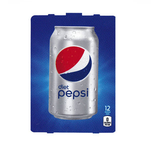 Diet Pepsi Cola New Age (HVV) 12 oz can flavor strip