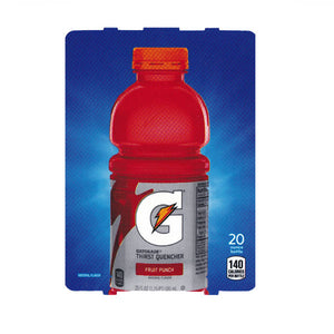 Gatorade Fruit Punch (HVV) 20 oz bottle flavor strip