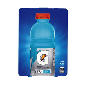 Gatorade Glacier Freeze (HVV) 20 oz bottle flavor strip