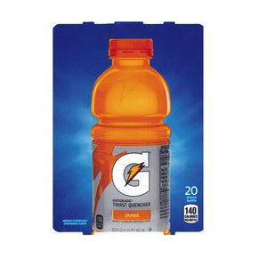 Gatorade Orange (HVV) 20 oz bottle flavor strip