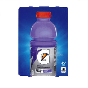 Gatorade Riptide Rush (HVV) 20 oz bottle flavor strip