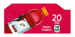 Gatorade Fruit Punch small size 20 oz bottle flavor strip (minimum order 3)