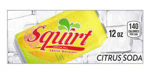 Squirt small size 12 oz can flavor strip (NEW) (minimum order 3)