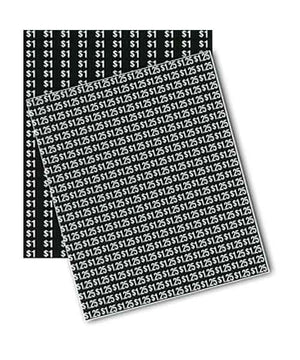 AMS price labels sheet 1.00-1.25 cents