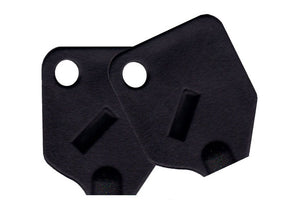 Large Black Key Covers For Tubular Keys - 2 Covers (NEW)