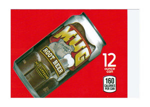 Mug Root Beer on ice medium size flavor strip