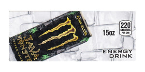 Java Monster Java Kona Blend can on ice small size flavor strip