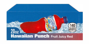 Hawaiian Punch small size 20oz bottle flavor strip