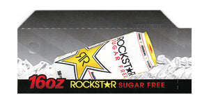 Rock Star diet can on ice small size flavor strip