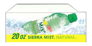 Sierra Mist small size 20oz bottle flavor strip
