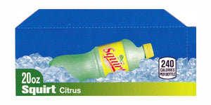 Squirt small size 20 oz bottle flavor strip