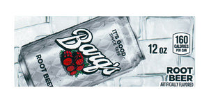 Barq's Root Beer small size flavor strip